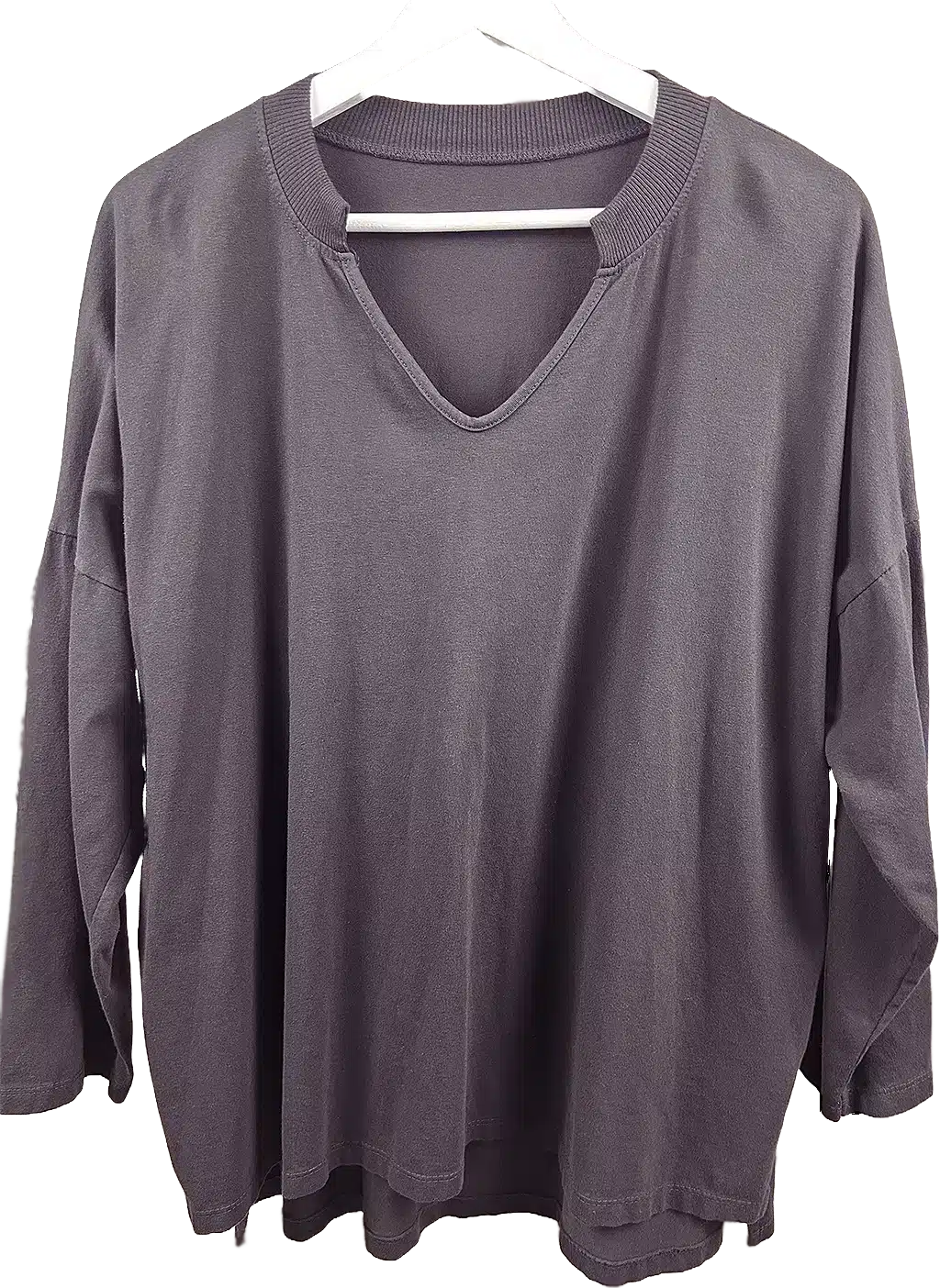 T-shirt Zéphyr marron oversize